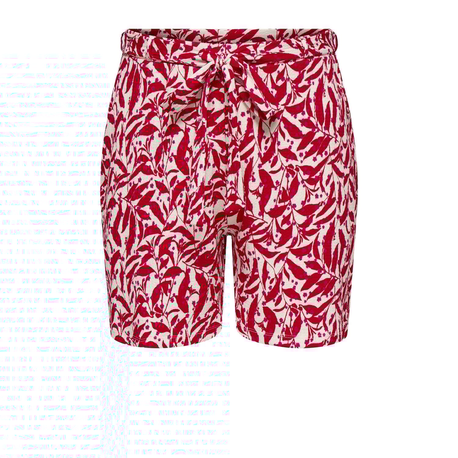 ONLY CARMAKOMA regular high waist casual short rood