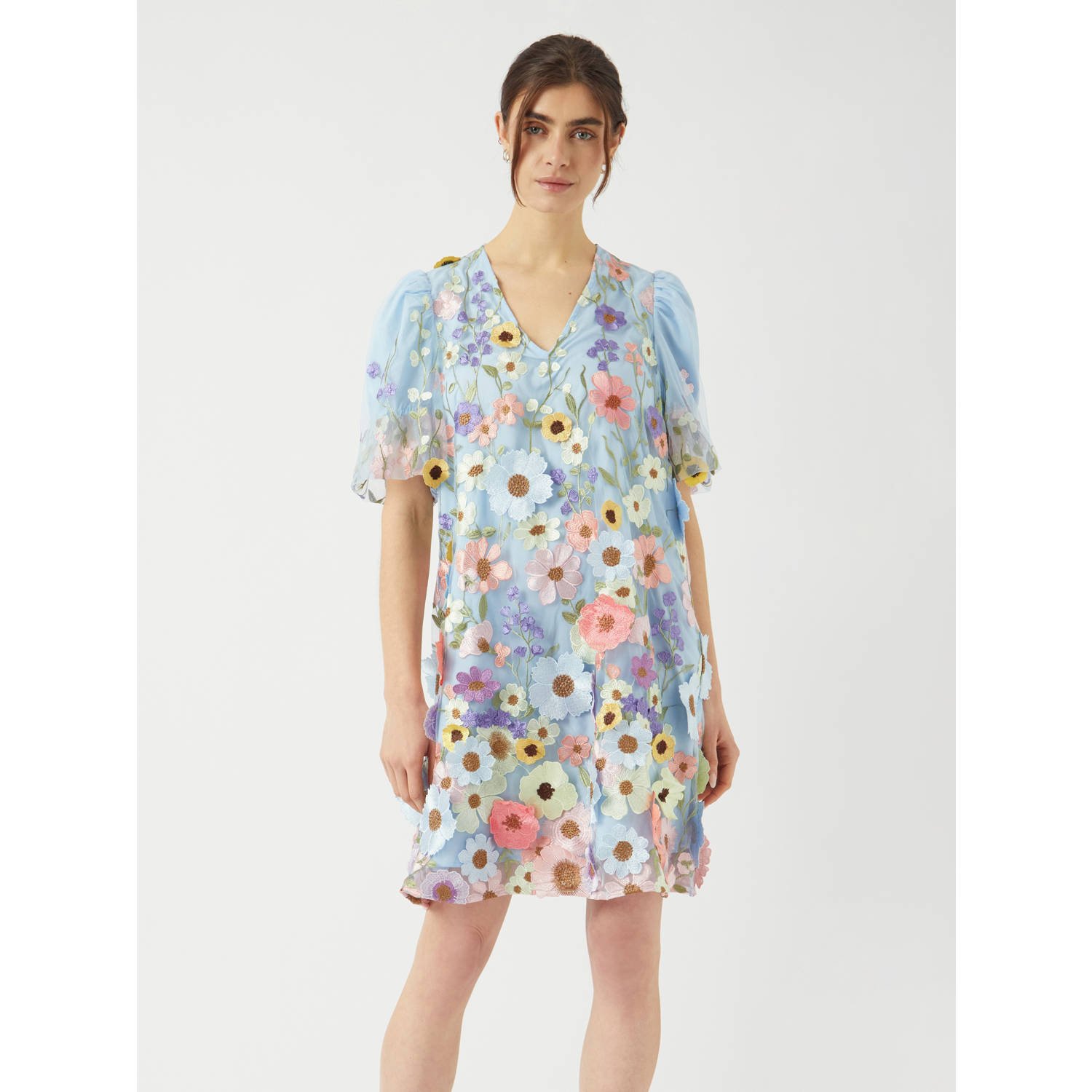 Y.A.S. Dames Jurken Yasflowering Ss Dress Multi