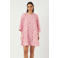 YAS korte jurk met pailletten roze