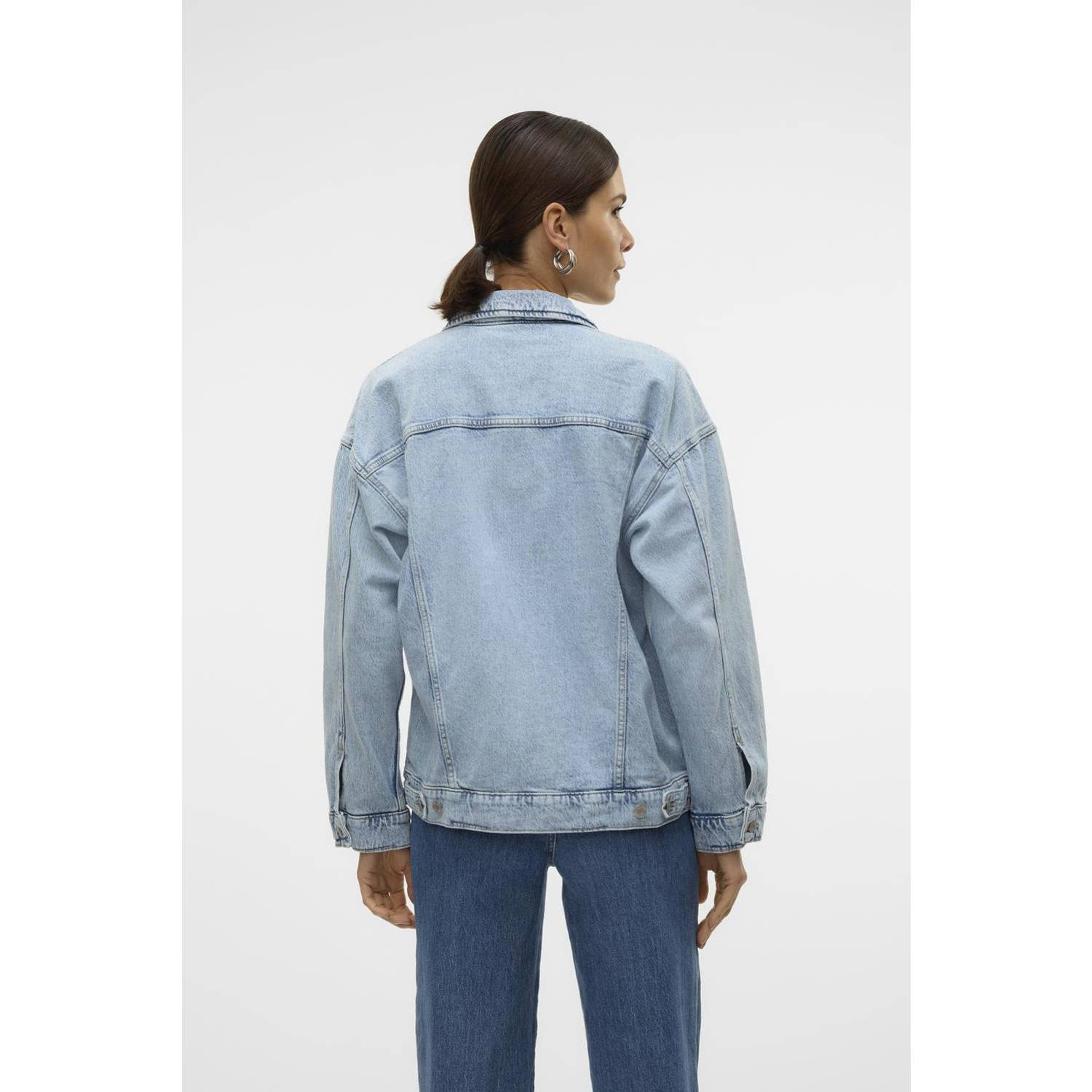 VERO MODA denim spijkerjas lichtblauw
