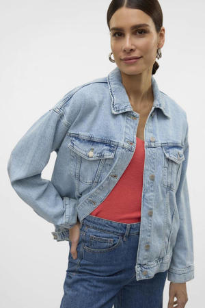 denim spijkerjas lichtblauw