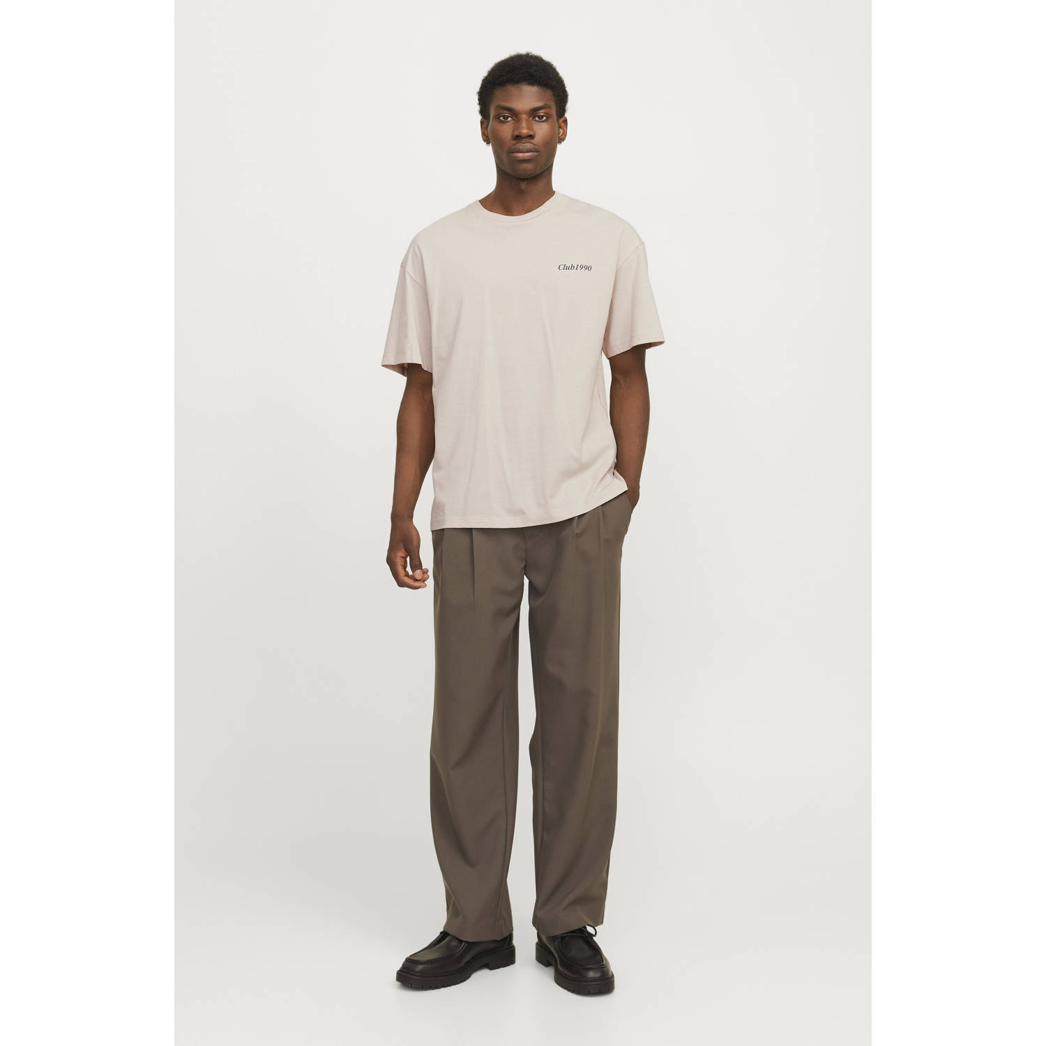 JACK & JONES ESSENTIALS T-shirt ecru