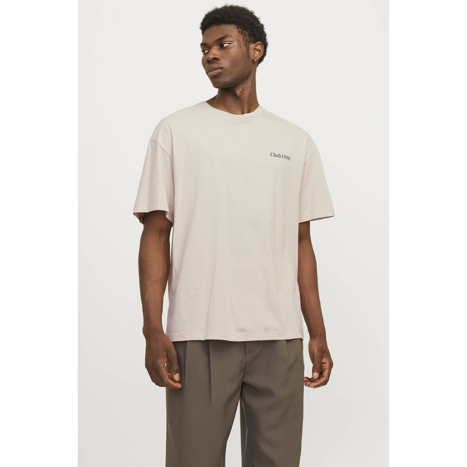 Jack & Jones Shirt met ronde hals JJEBRADLEY GRAPHIC TEE SS O-NECK NOOS