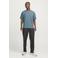 JACK & JONES ESSENTIALS relaxed T-shirt blauw