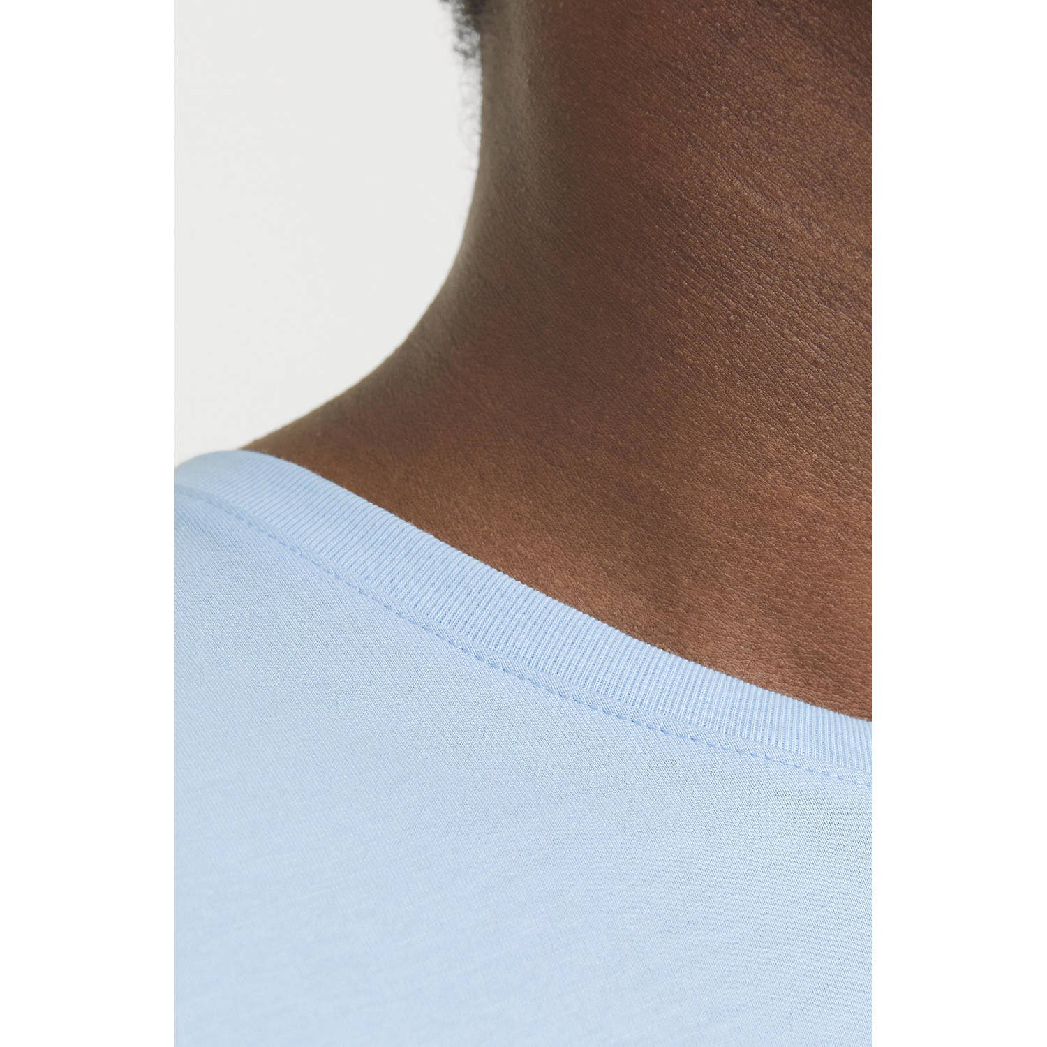 JACK & JONES ESSENTIALS T-shirt lichtblauw