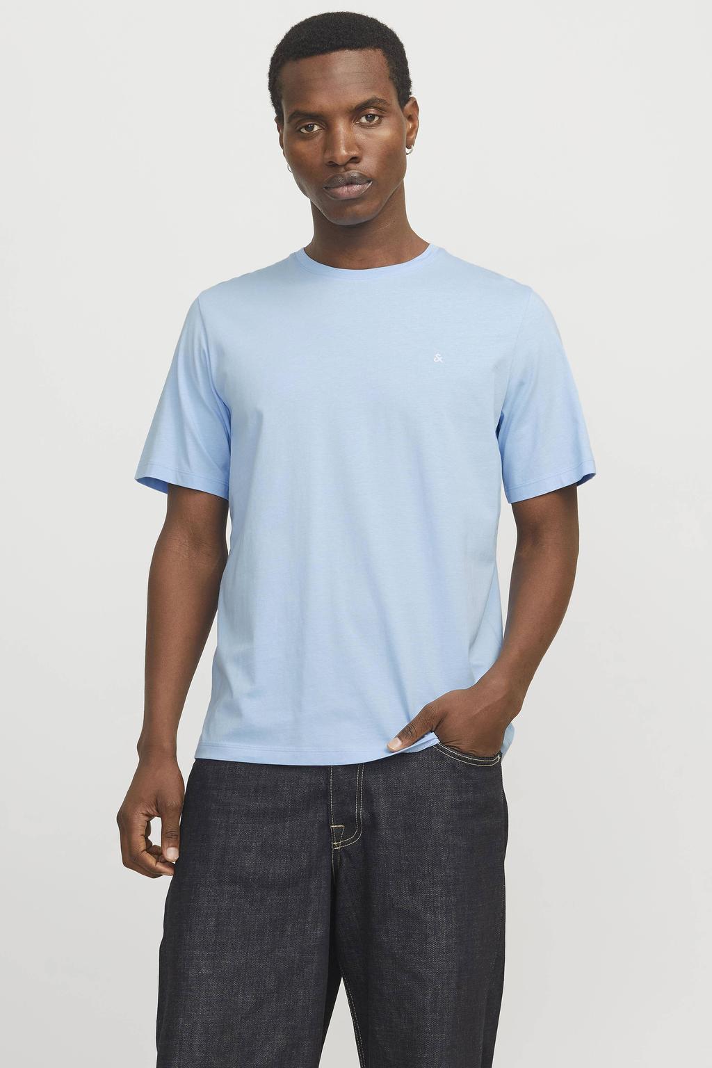 JACK & JONES ESSENTIALS T-shirt lichtblauw