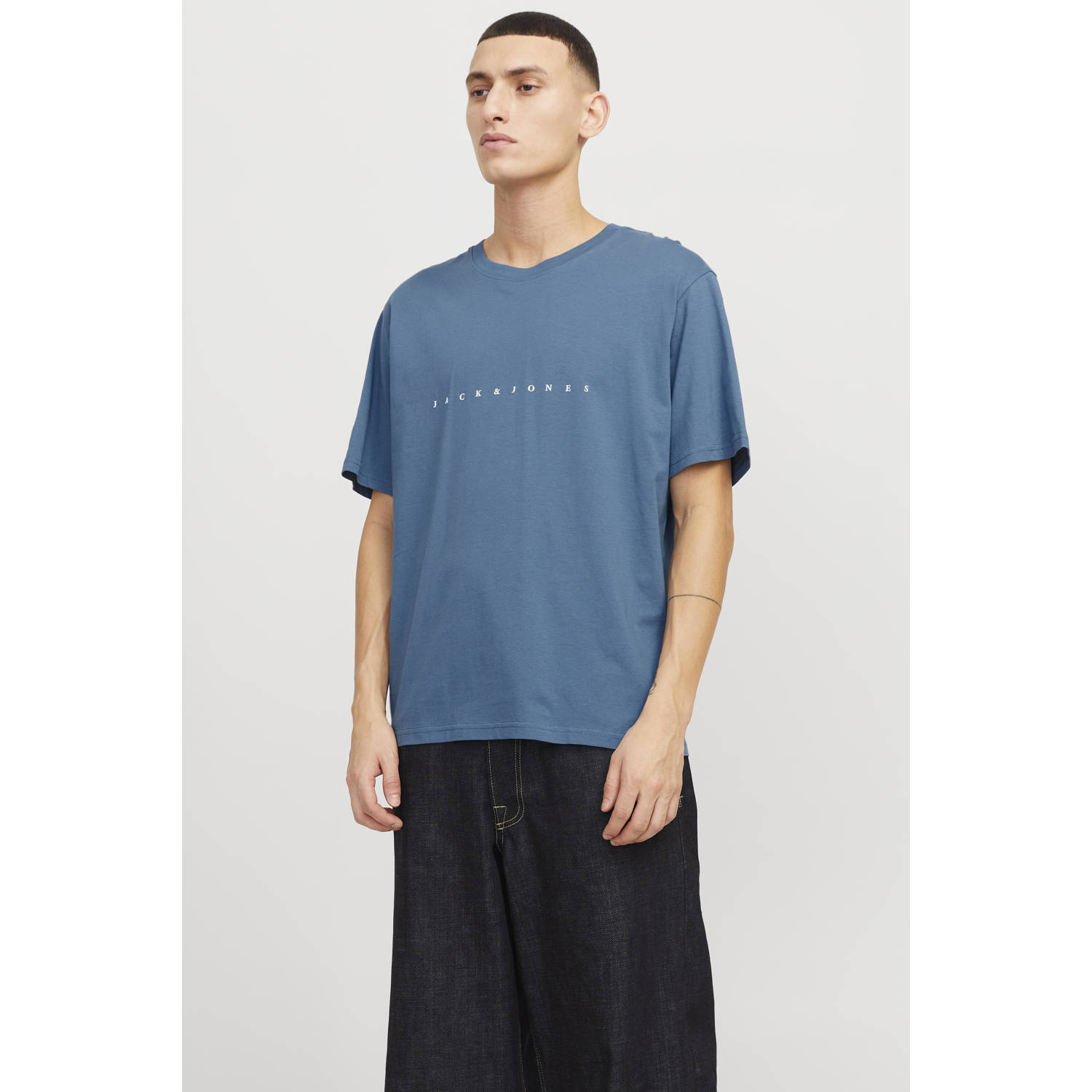 JACK & JONES ESSENTIALS T-shirt blauw