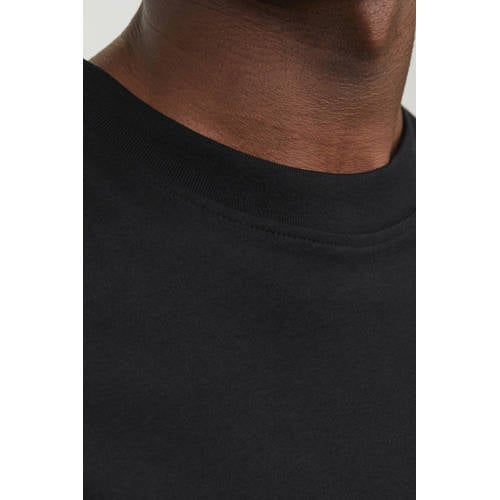 JACK & JONES ESSENTIALS relaxed T-shirt zwart afbeelding