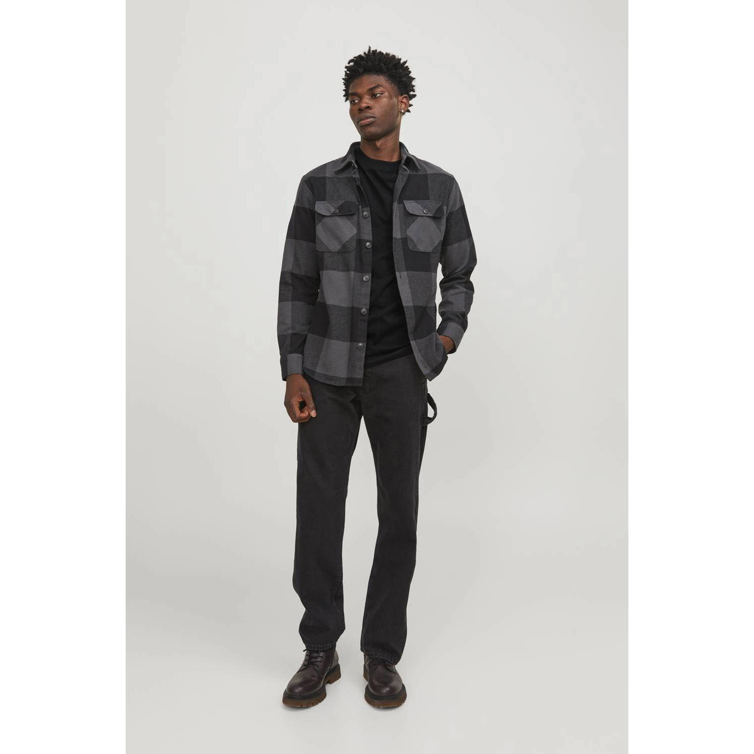 JACK & JONES ESSENTIALS T-shirt zwart