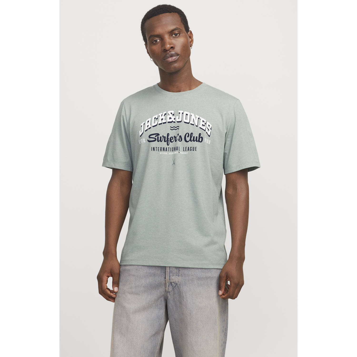 JACK & JONES ESSENTIALS T-shirt groen