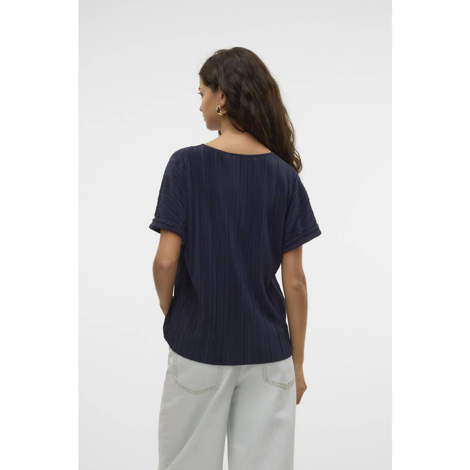 VERO MODA top donkerblauw