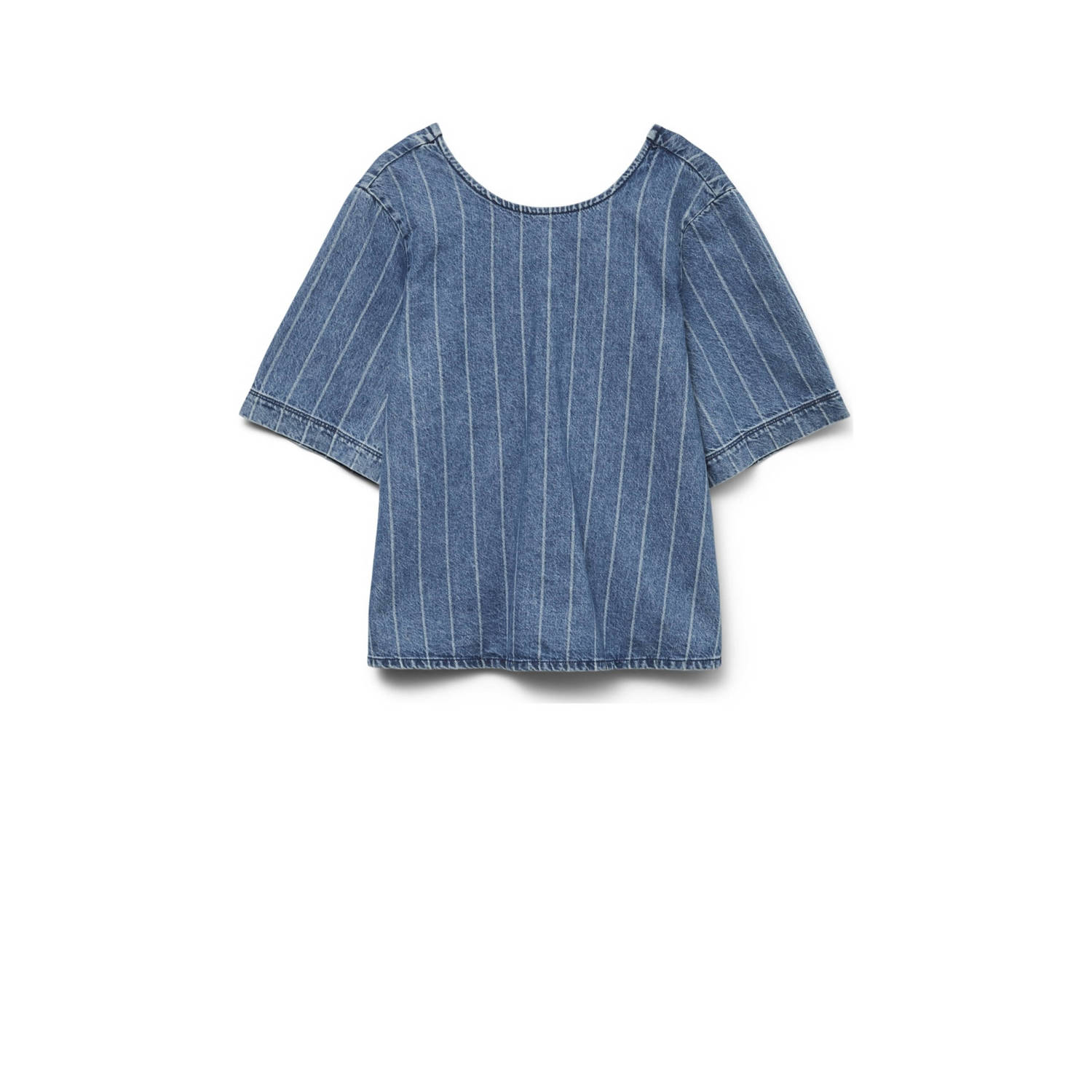 VERO MODA blouse medium blue denim