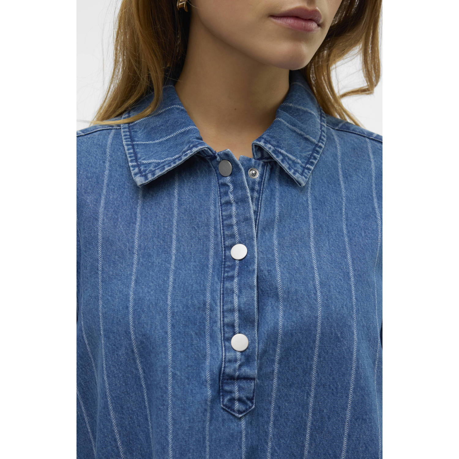 VERO MODA spijkerjurk medium blue denim