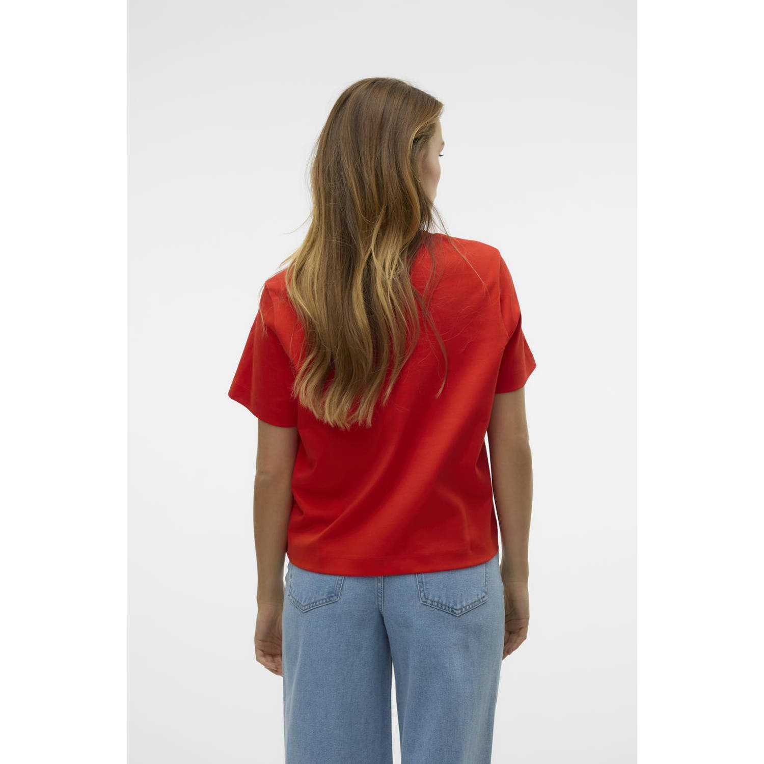 VERO MODA T-shirt rood