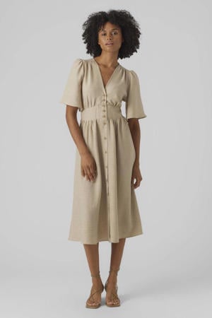 zomerjurk beige
