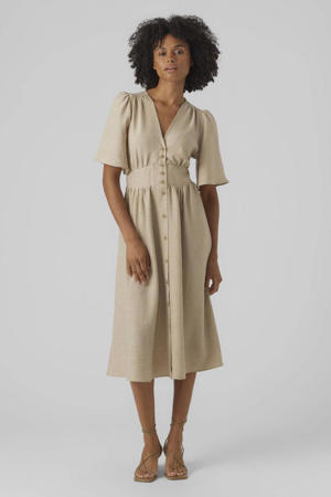 zomerjurk beige