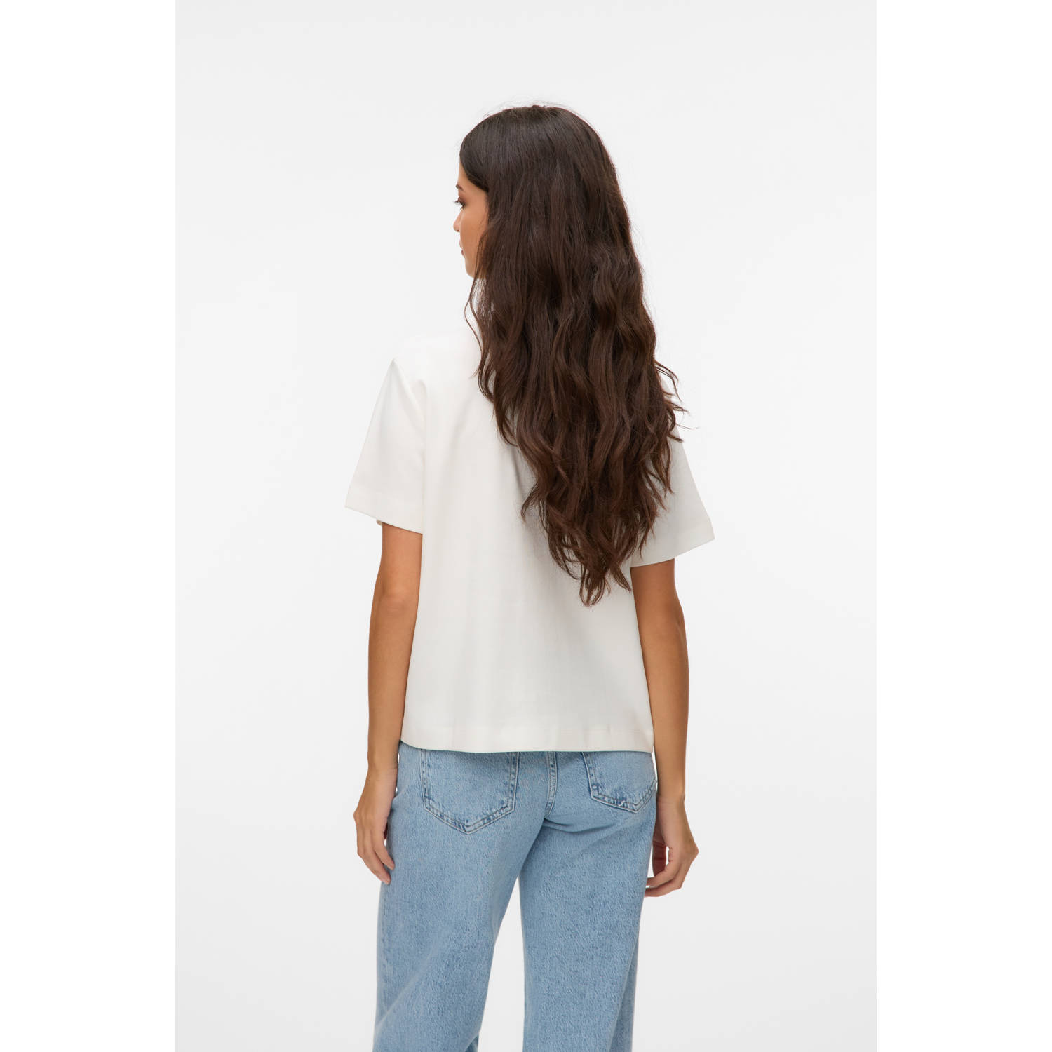 VERO MODA T-shirt ecru