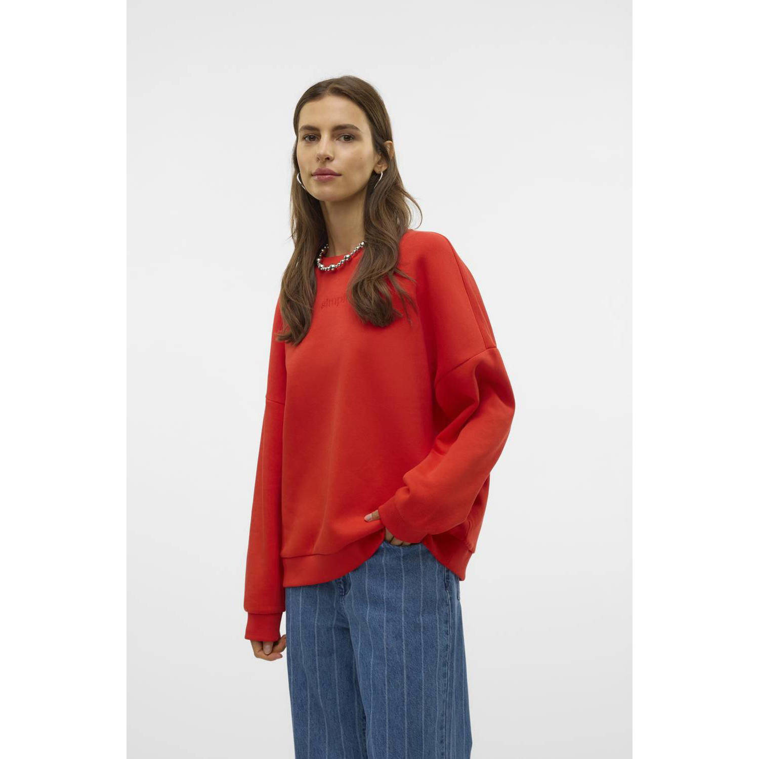 VERO MODA sweater rood