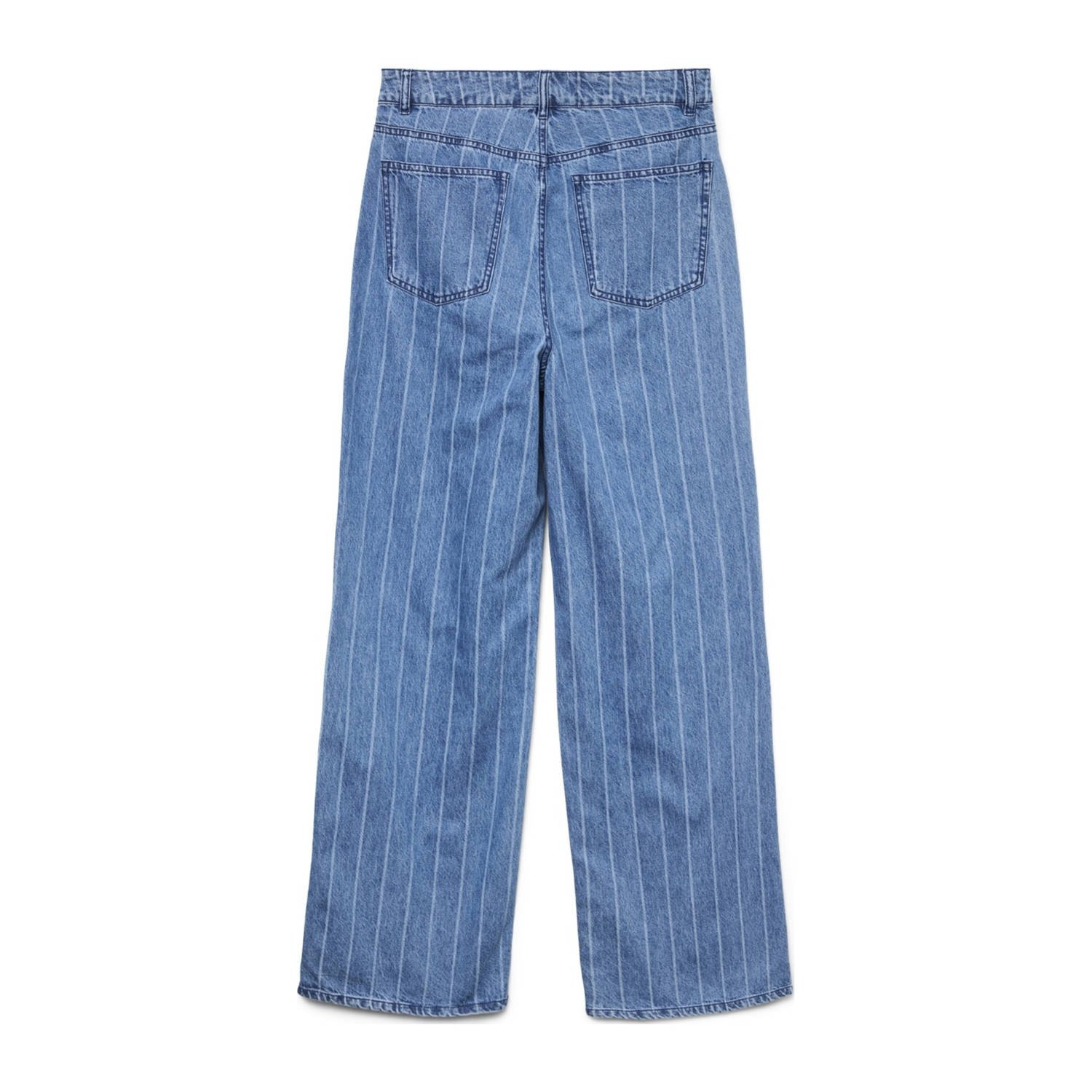 VERO MODA high waist medium blue denim