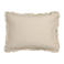 Vandyck kussensloop ruches (beige) (60x70 cm)