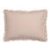 Vandyck kussensloop ruches (roze) (60x70 cm)