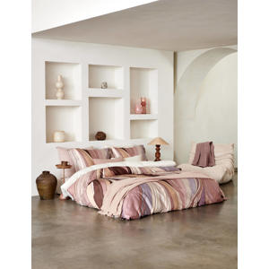 katoen satijnen dekbedovertrek lits-jumeaux (240x220 cm)
