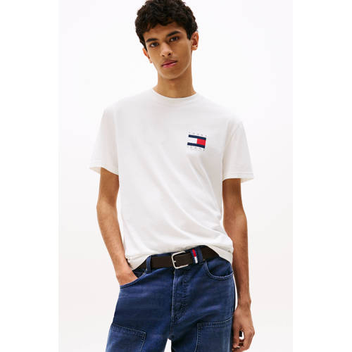 Tommy Jeans T-shirt ecru afbeelding