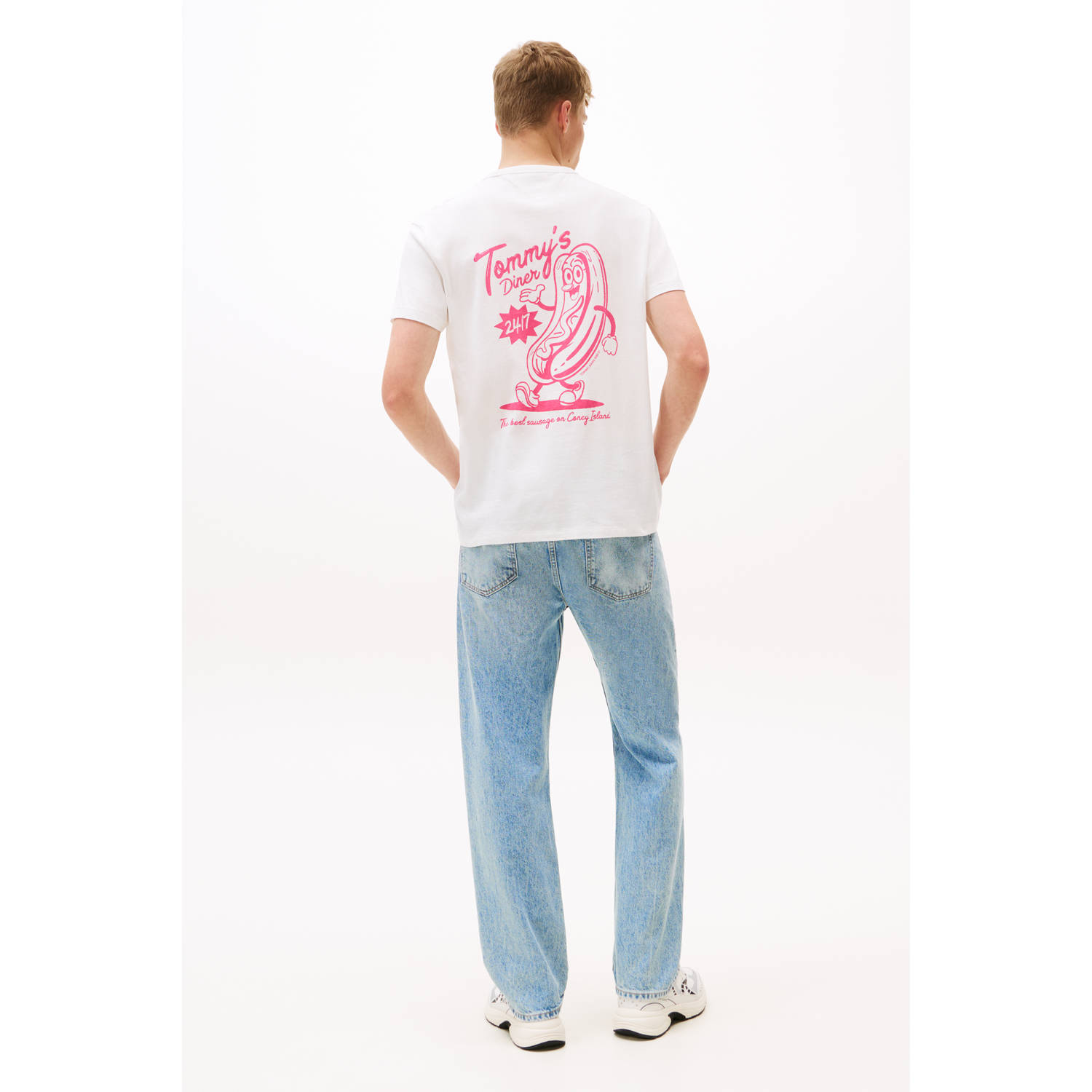Tommy Jeans T-shirt wit