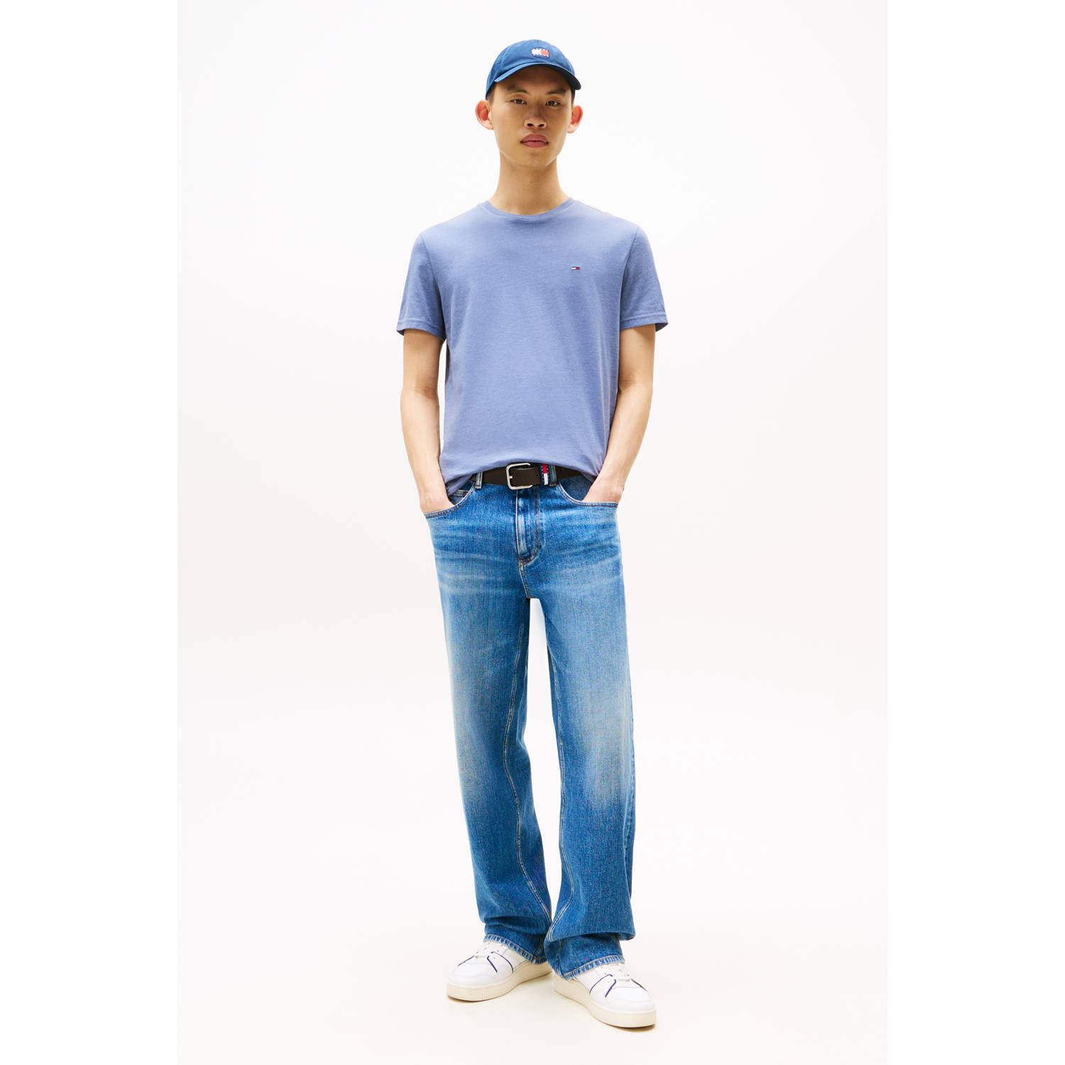 Tommy Jeans T-shirt lichtblauw