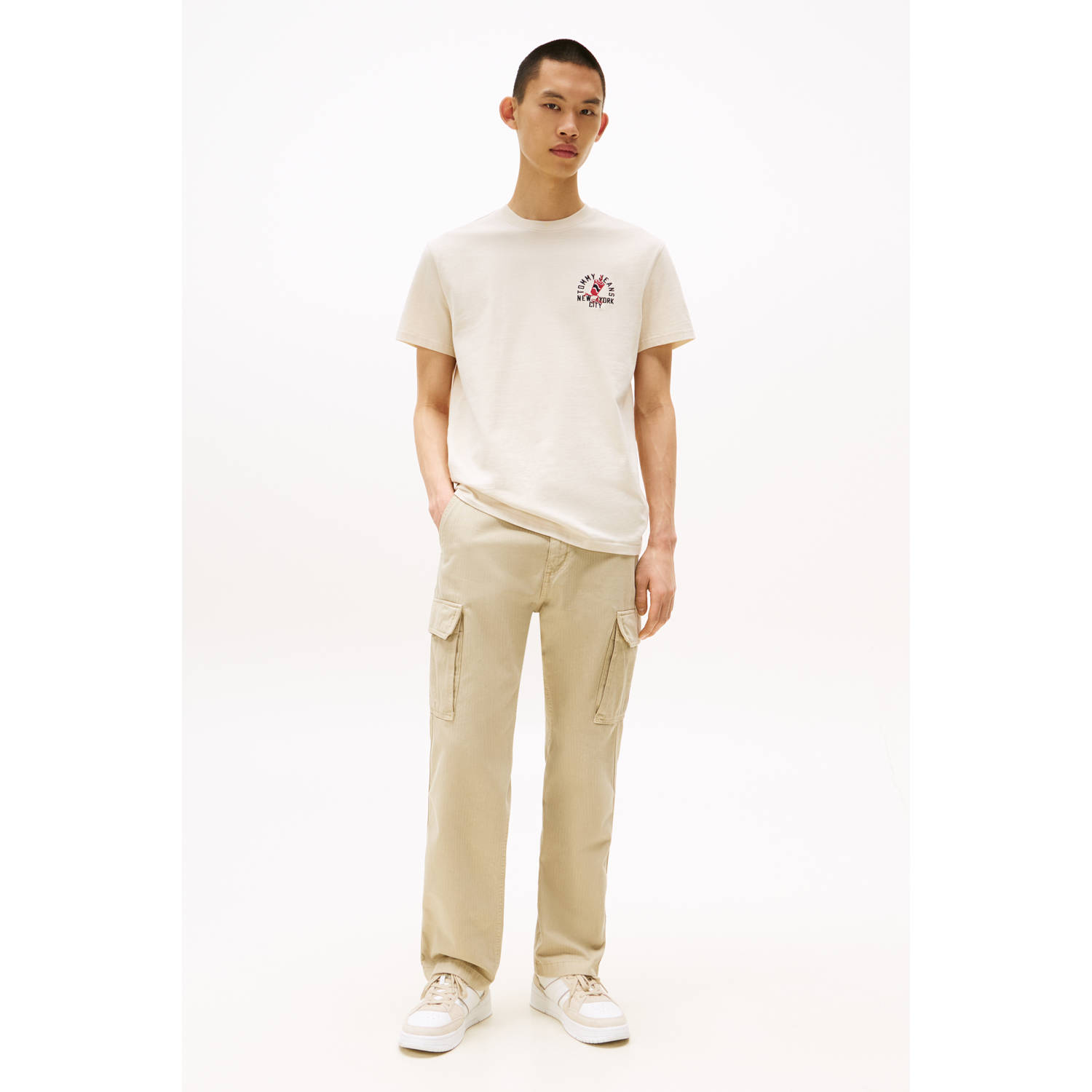 Tommy Jeans T-shirt ecru