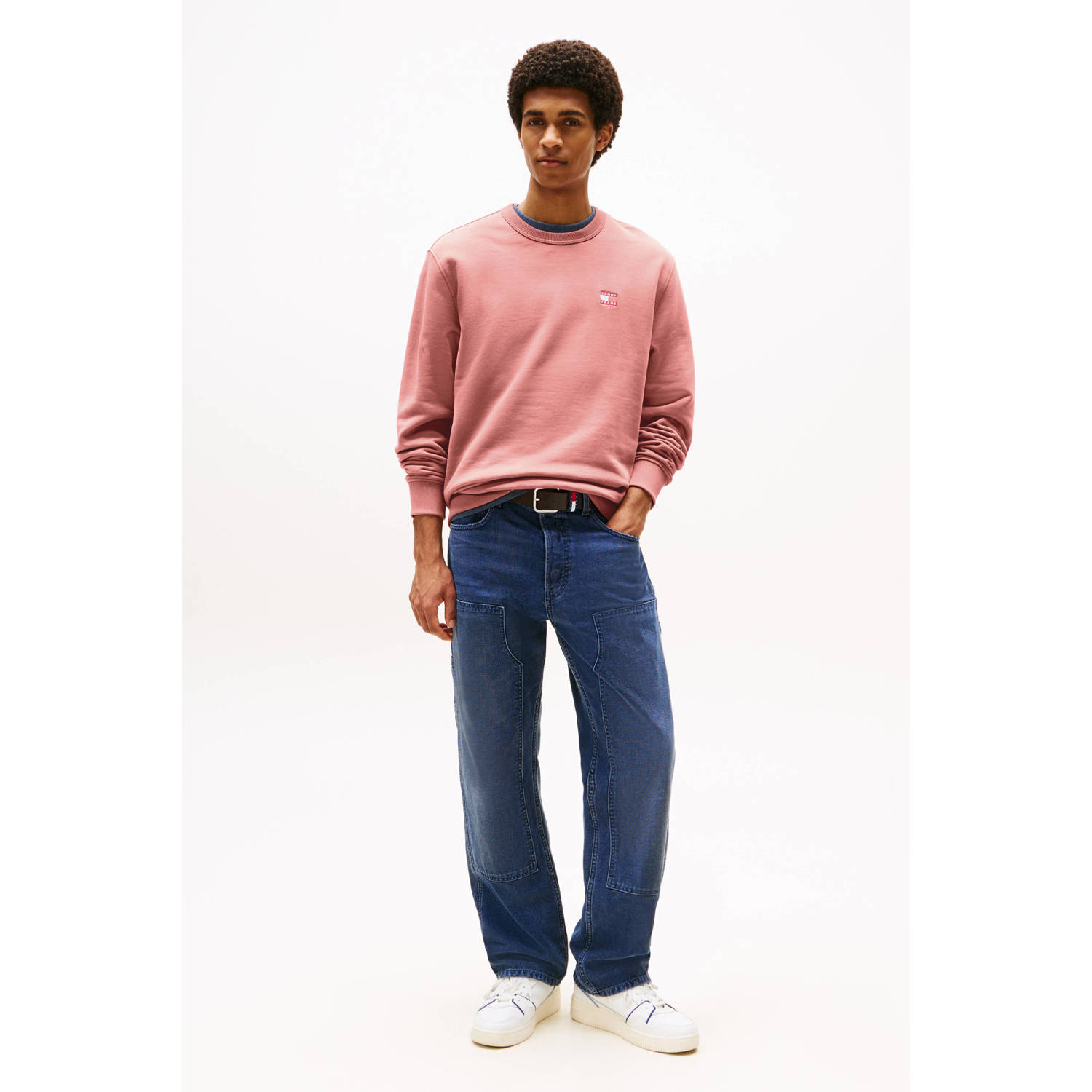 Tommy Jeans sweater roze