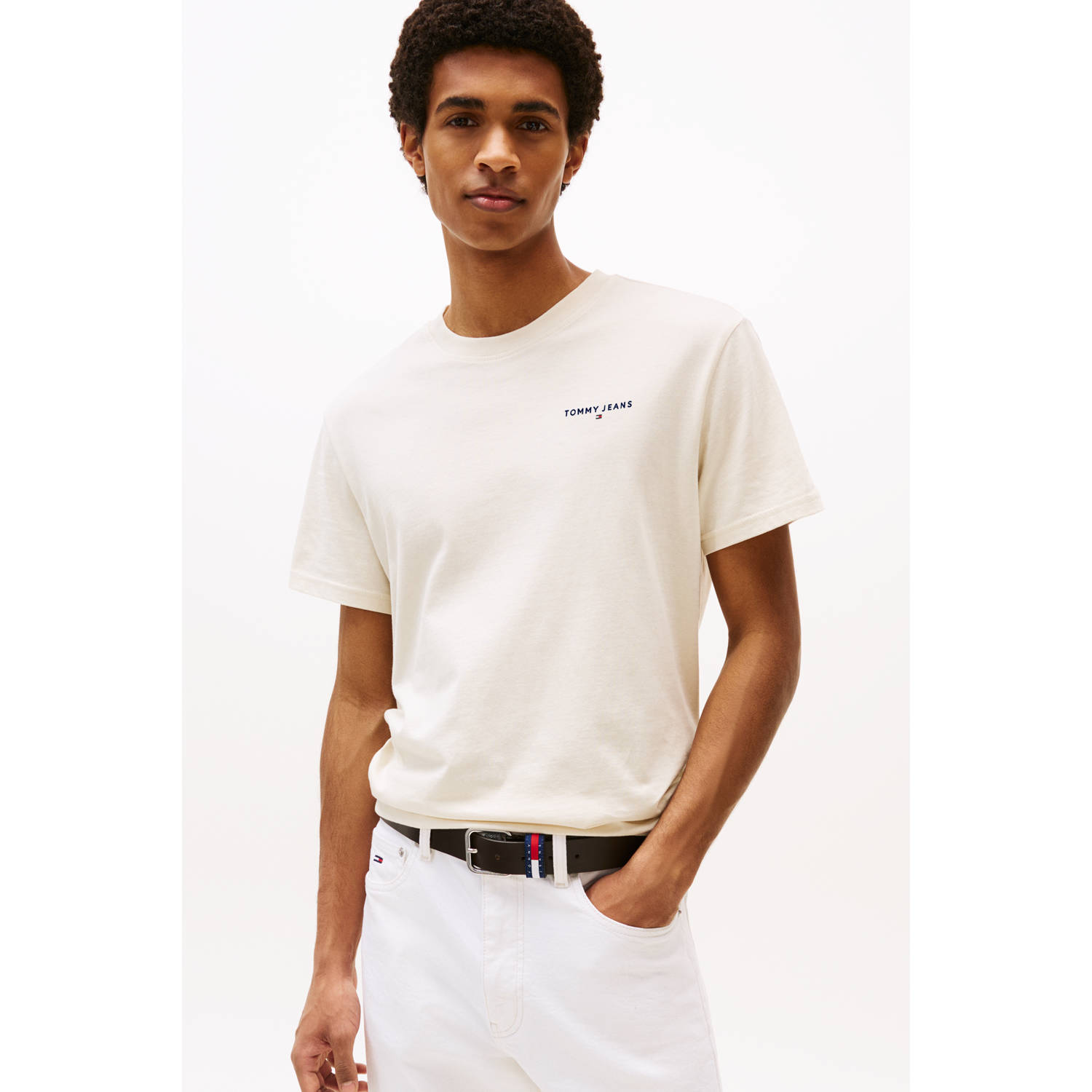 Tommy Hilfiger Slim Linear Chest Logo Shirt Heren