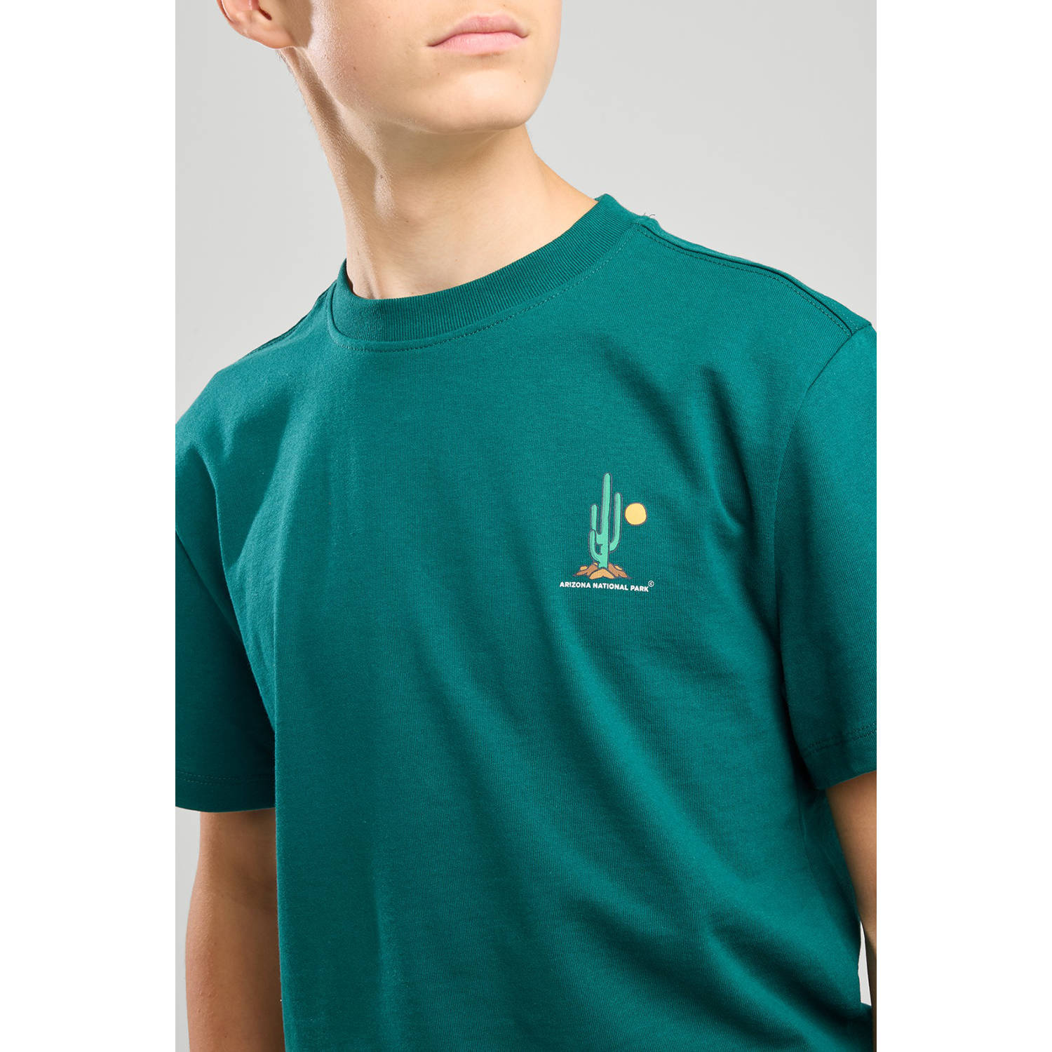 America Today T-shirt groen