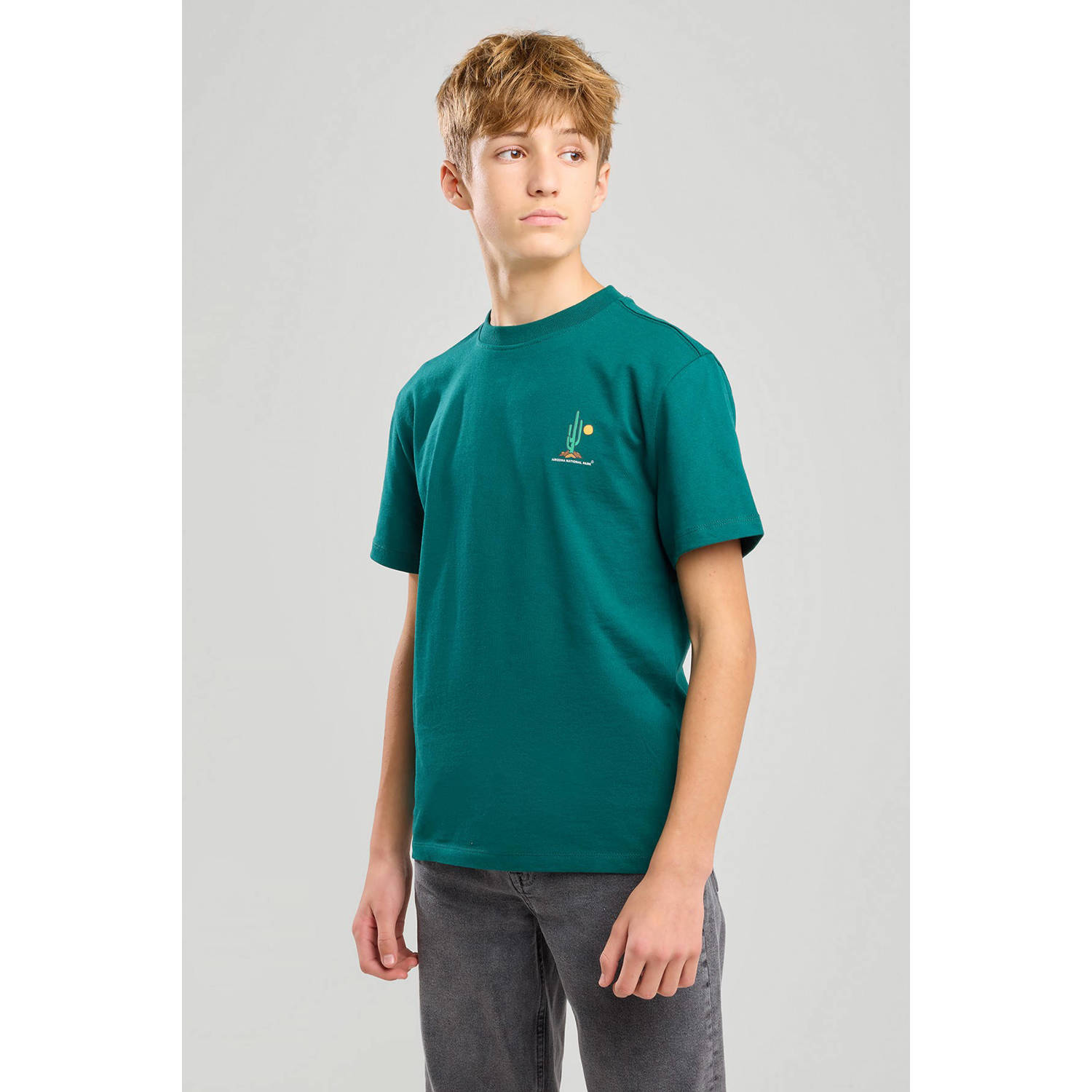 America Today T-shirt groen