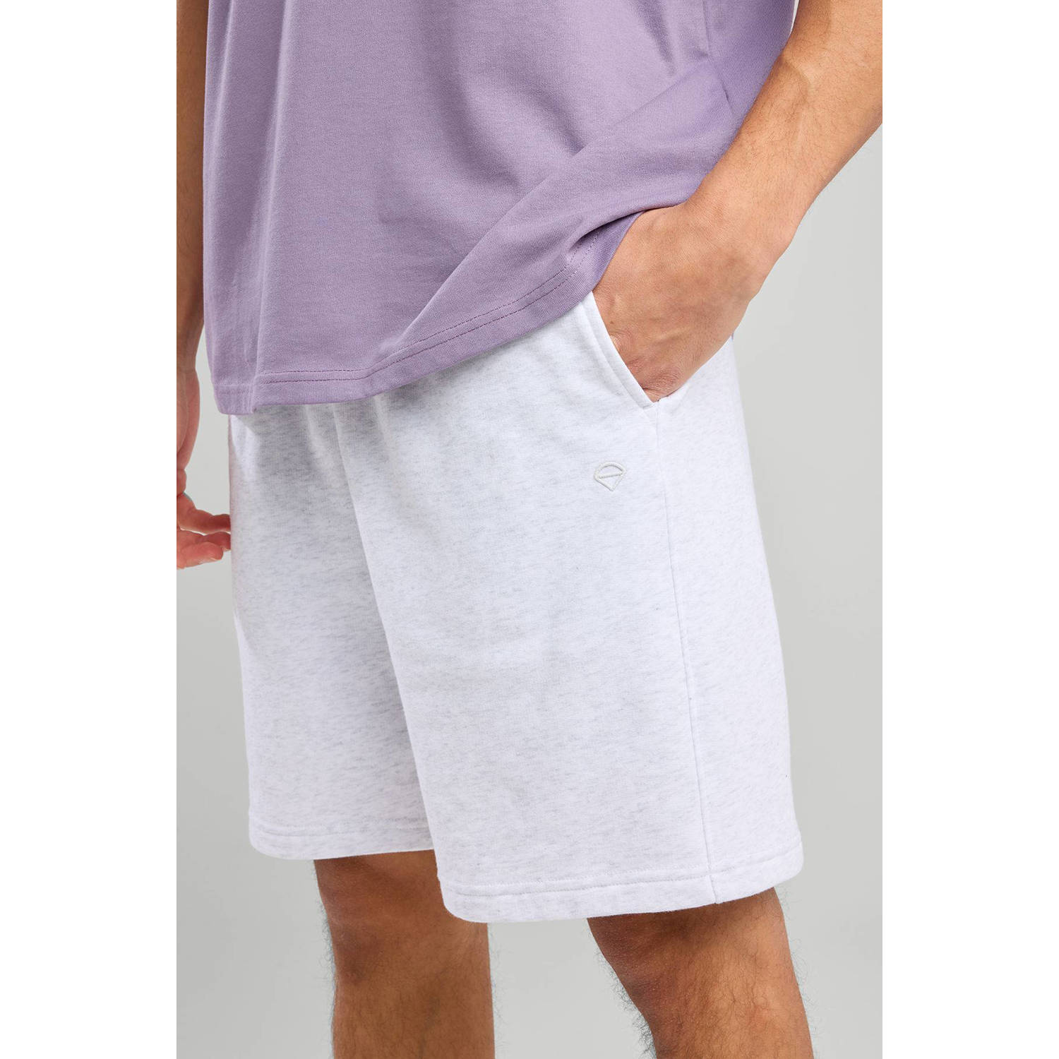 America Today regular sweatshort grijs