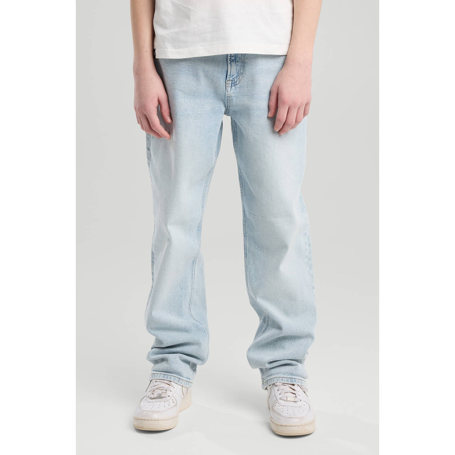 America Today loose fit jeans light blue denim