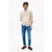Tommy Hilfiger gebreide trui met textuur ecru