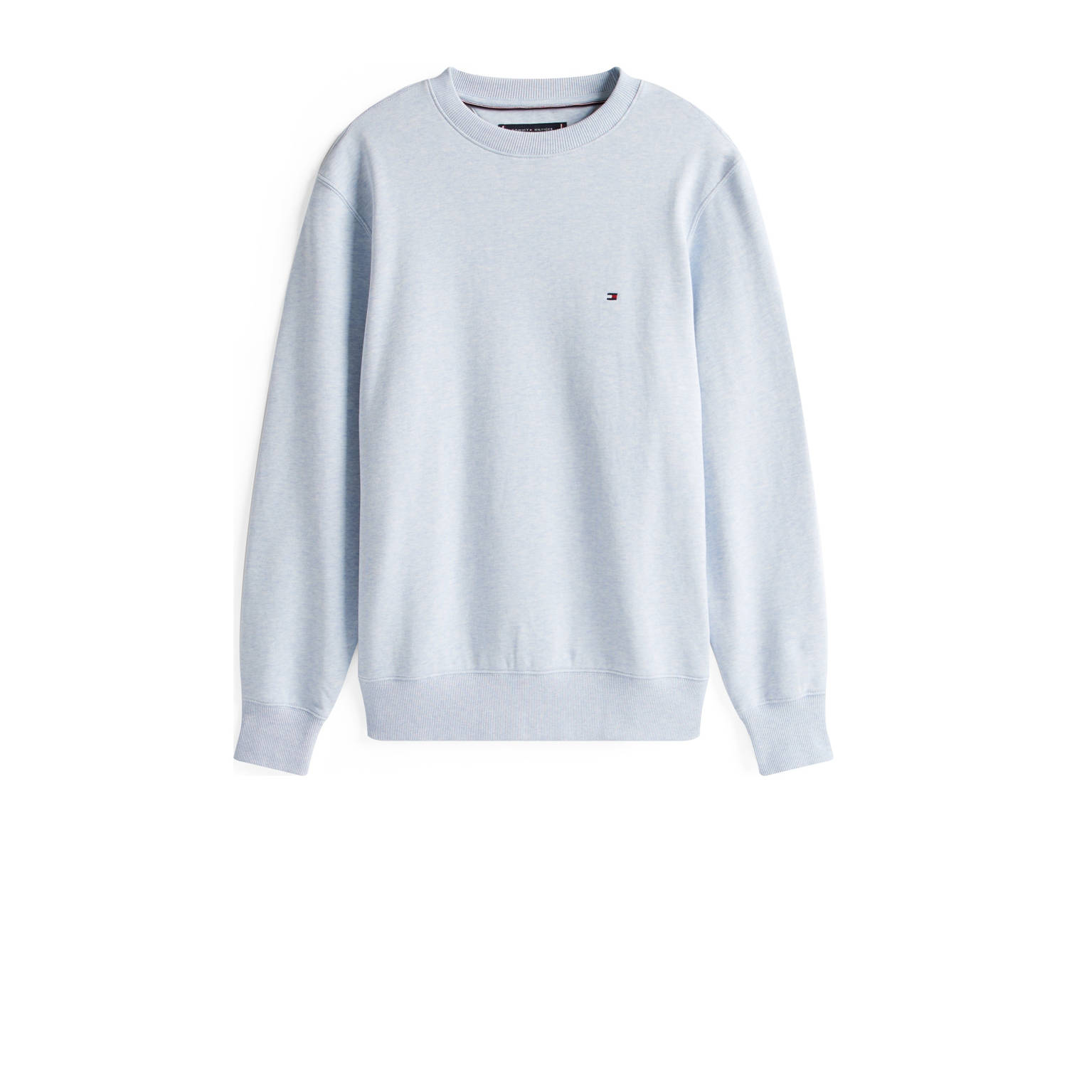 Tommy Hilfiger sweater ESSENTIAL TERRY lichtblauw