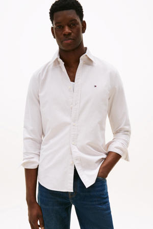 casual overhemd beige