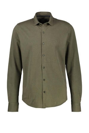regular casual overhemd groen