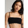 Hunkemöller seamless strapless bandeau bh top Smooth zwart