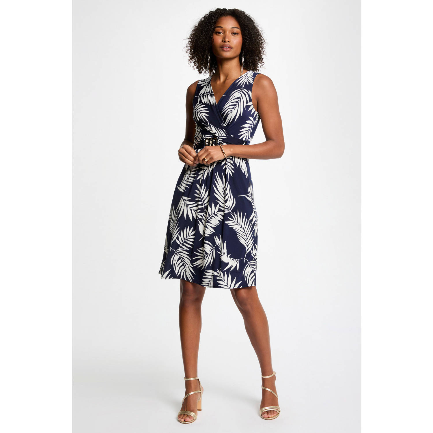 Morgan zomerjurk marine