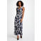 Morgan maxi jurk donkerblauw