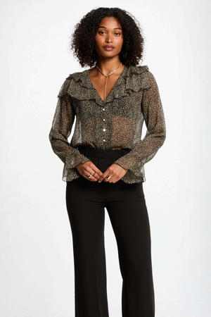 blouse zwart