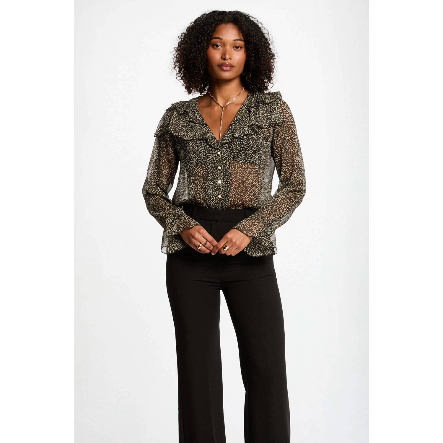 Morgan blouse zwart