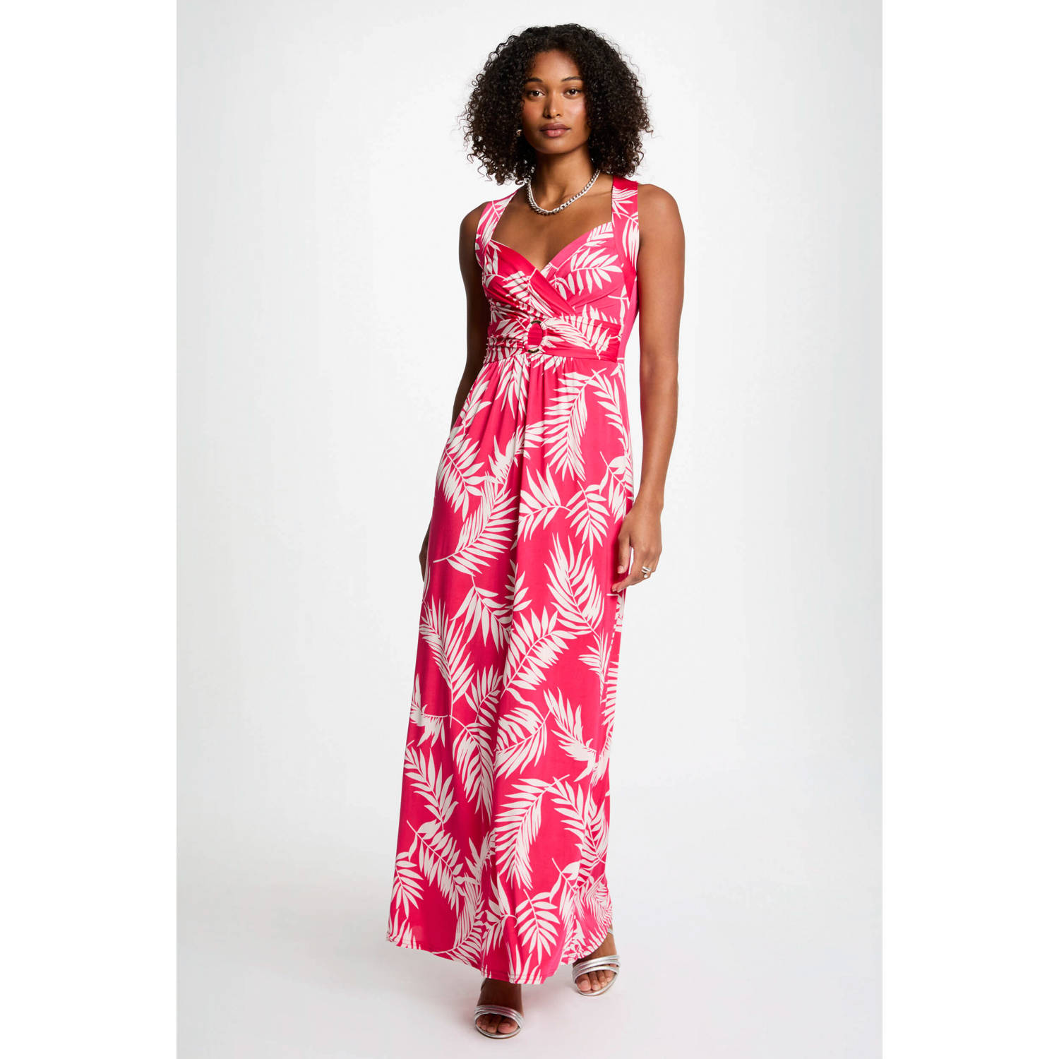 Morgan maxi jurk roze
