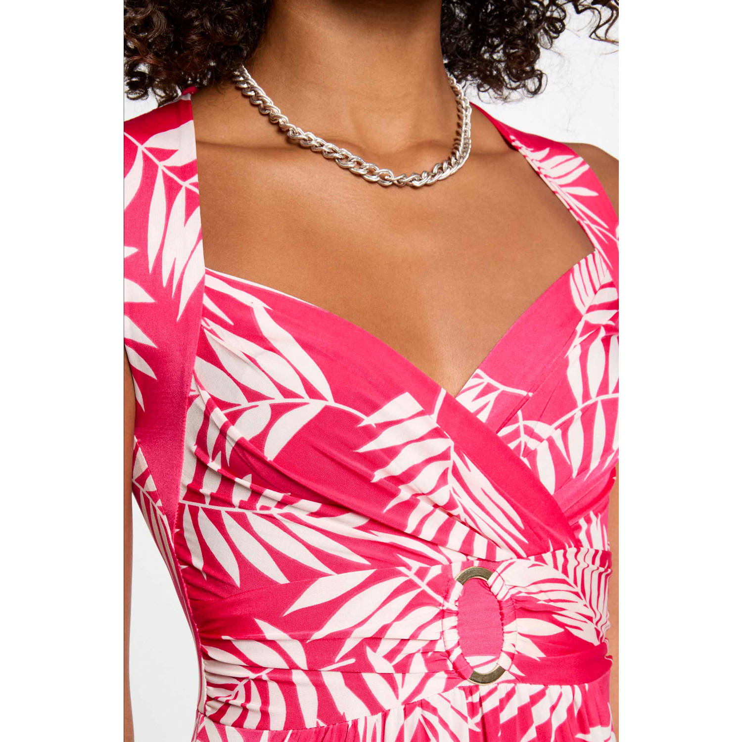 Morgan maxi jurk roze