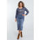 Paprika kokerrok medium blue denim