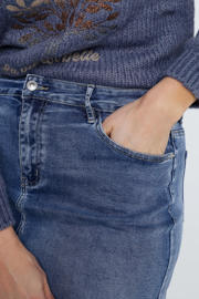 thumbnail: Paprika kokerrok medium blue denim