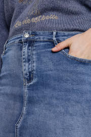 thumbnail: Paprika kokerrok medium blue denim